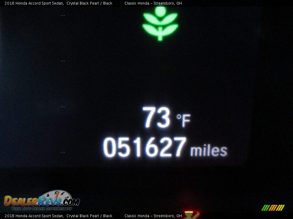 2018 Honda Accord Sport Sedan Crystal Black Pearl / Black Photo #33