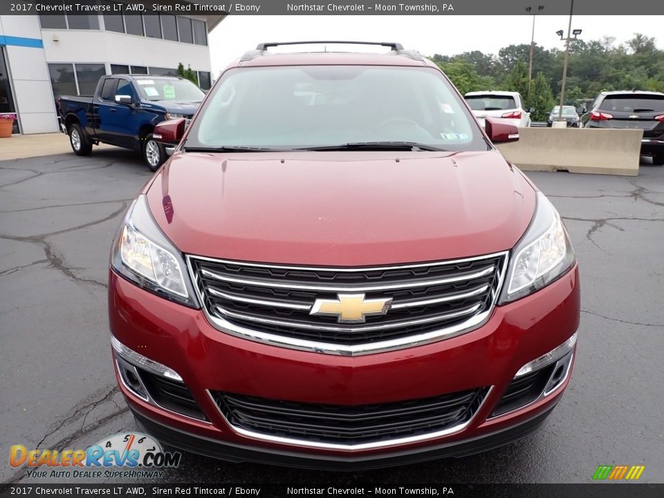 2017 Chevrolet Traverse LT AWD Siren Red Tintcoat / Ebony Photo #12