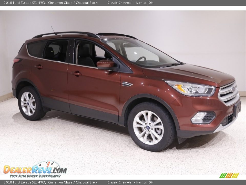 2018 Ford Escape SEL 4WD Cinnamon Glaze / Charcoal Black Photo #1