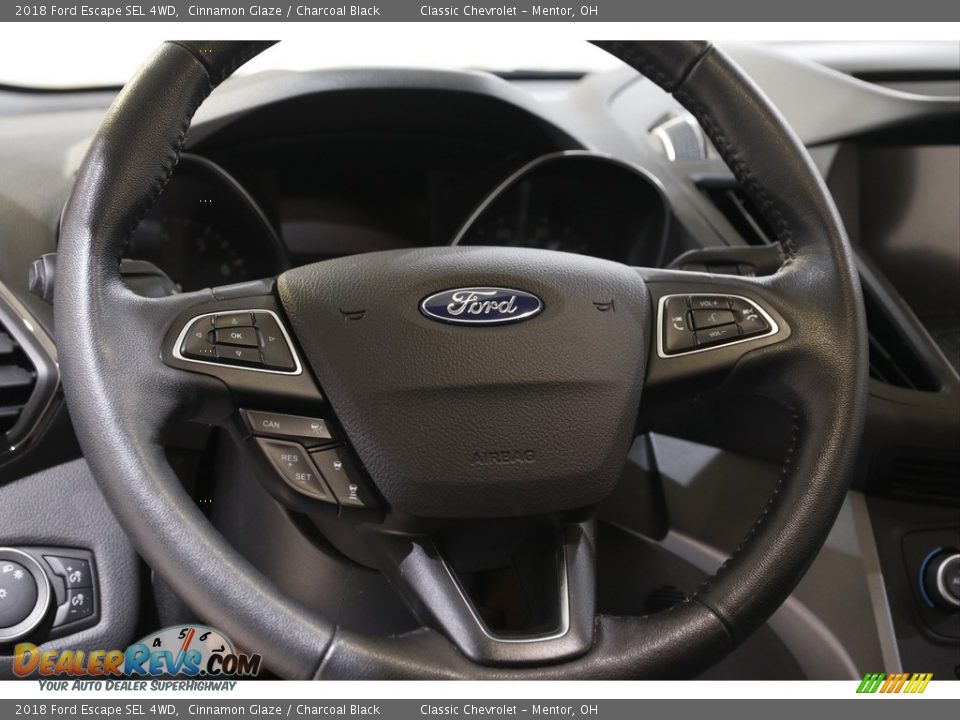 2018 Ford Escape SEL 4WD Cinnamon Glaze / Charcoal Black Photo #7