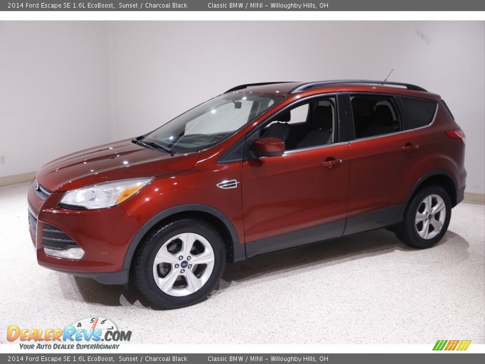 2014 Ford Escape SE 1.6L EcoBoost Sunset / Charcoal Black Photo #3