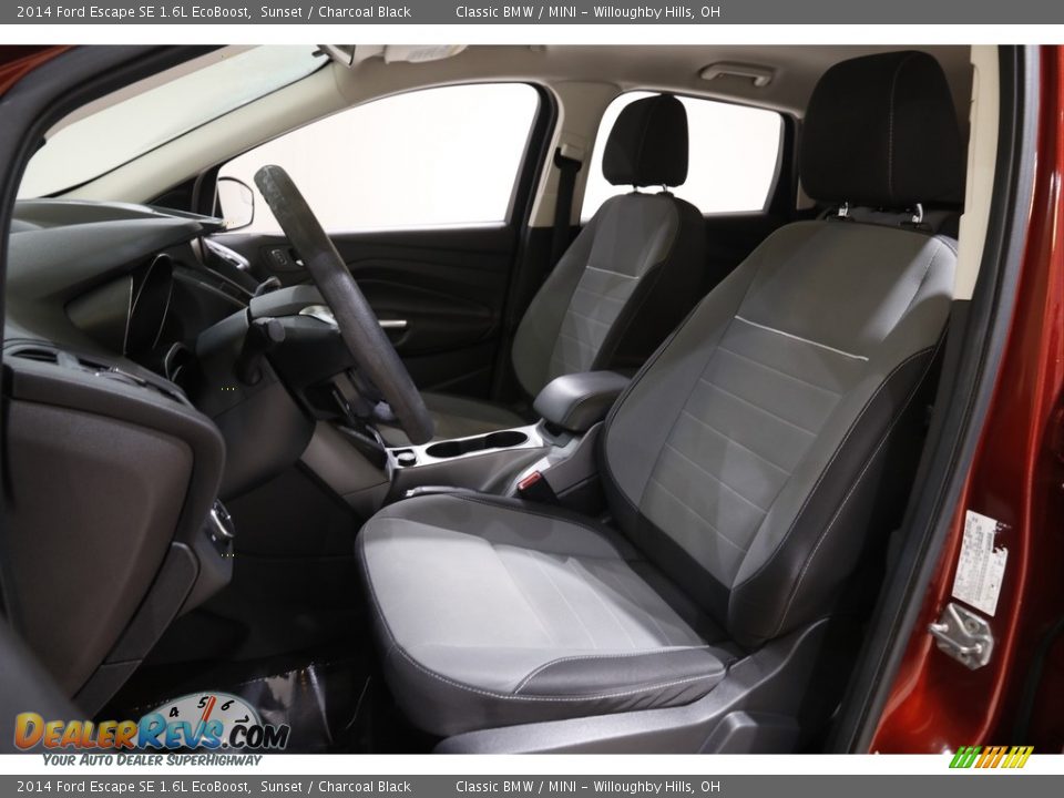 2014 Ford Escape SE 1.6L EcoBoost Sunset / Charcoal Black Photo #5