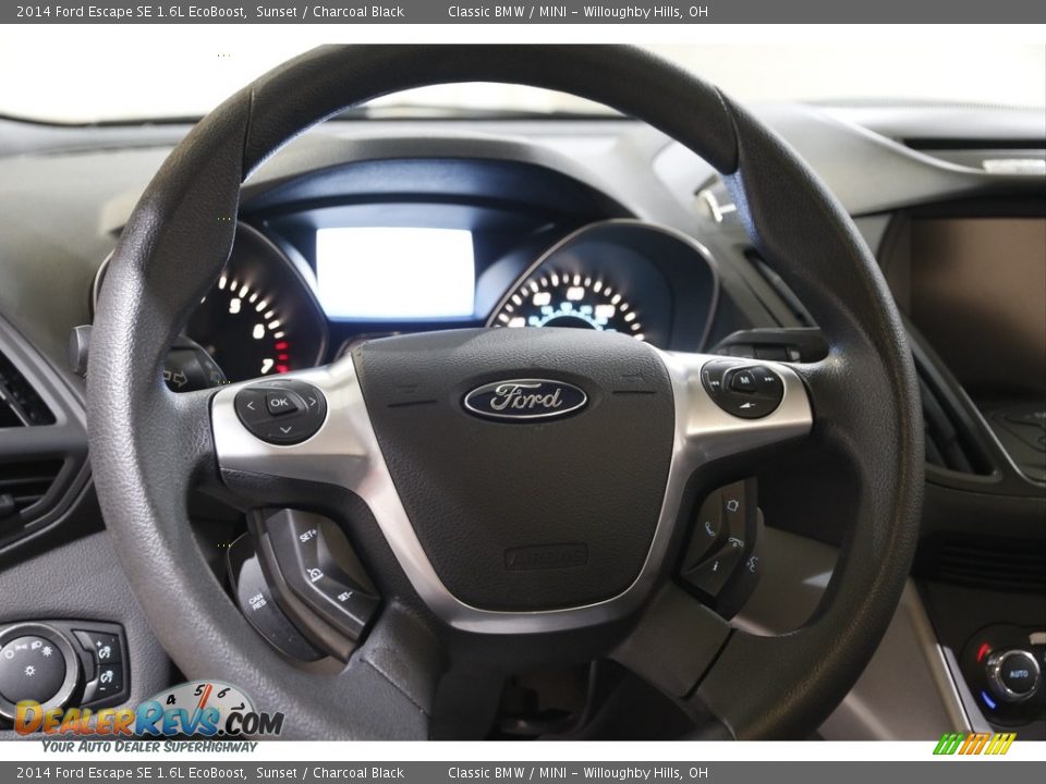 2014 Ford Escape SE 1.6L EcoBoost Sunset / Charcoal Black Photo #7