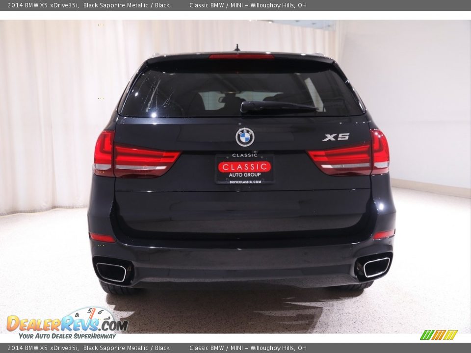 2014 BMW X5 xDrive35i Black Sapphire Metallic / Black Photo #19