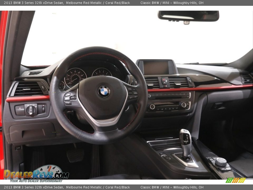 2013 BMW 3 Series 328i xDrive Sedan Melbourne Red Metallic / Coral Red/Black Photo #6