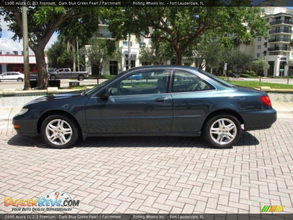 Dark Blue Green Pearl 1998 Acura CL 2.3 Premium Photo #3