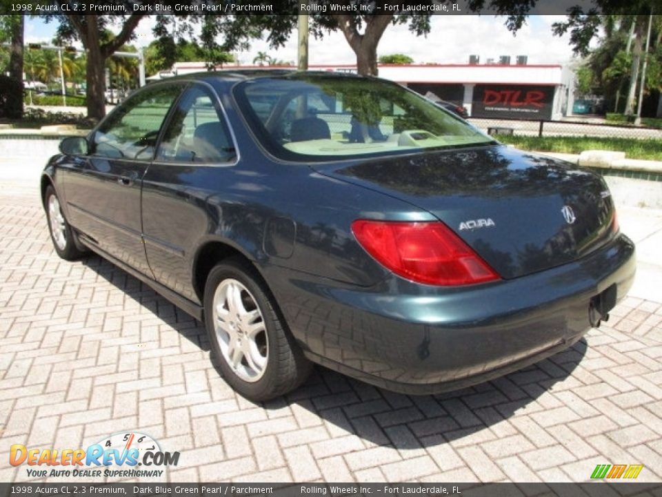 Dark Blue Green Pearl 1998 Acura CL 2.3 Premium Photo #5