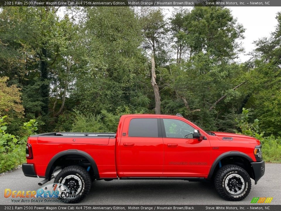 Molten Orange 2021 Ram 2500 Power Wagon Crew Cab 4x4 75th Anniversary Edition Photo #7