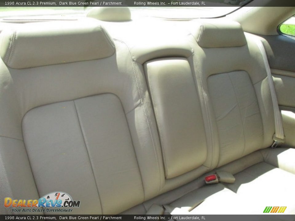 Rear Seat of 1998 Acura CL 2.3 Premium Photo #9