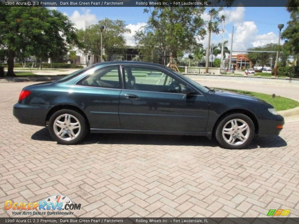 Dark Blue Green Pearl 1998 Acura CL 2.3 Premium Photo #12