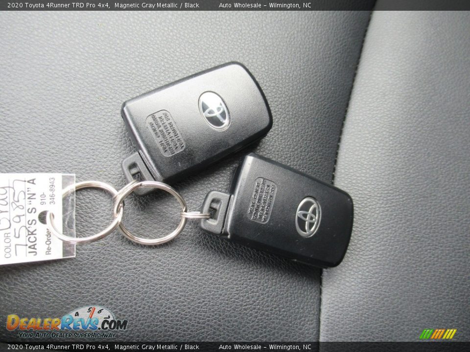 2020 Toyota 4Runner TRD Pro 4x4 Magnetic Gray Metallic / Black Photo #20