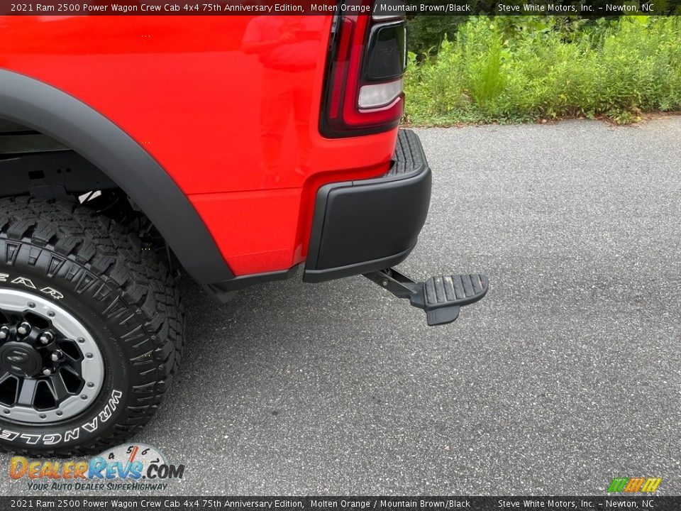 2021 Ram 2500 Power Wagon Crew Cab 4x4 75th Anniversary Edition Molten Orange / Mountain Brown/Black Photo #15