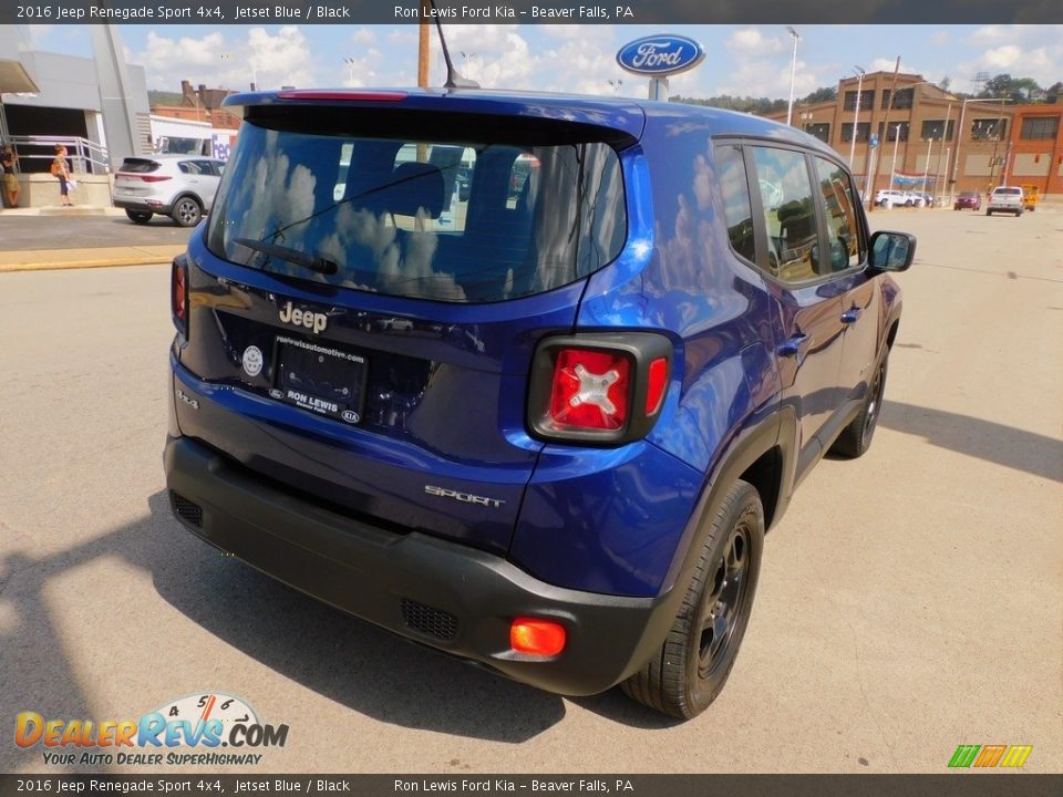 2016 Jeep Renegade Sport 4x4 Jetset Blue / Black Photo #2