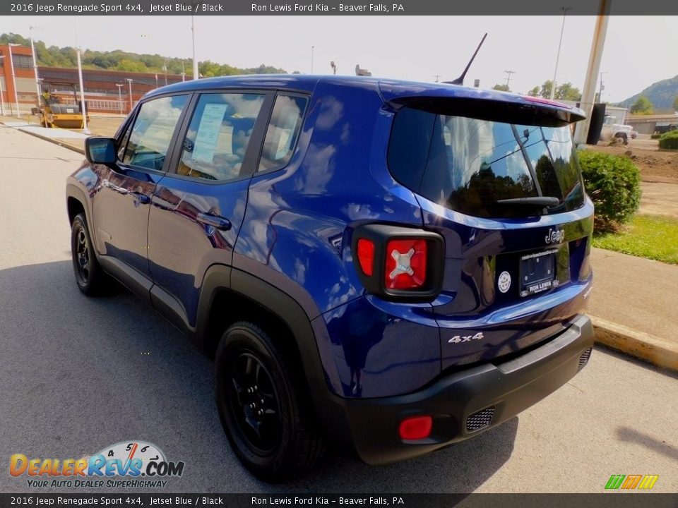 2016 Jeep Renegade Sport 4x4 Jetset Blue / Black Photo #5