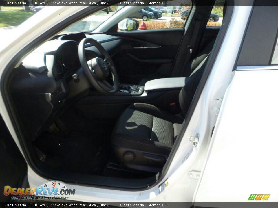 2021 Mazda CX-30 AWD Snowflake White Pearl Mica / Black Photo #3