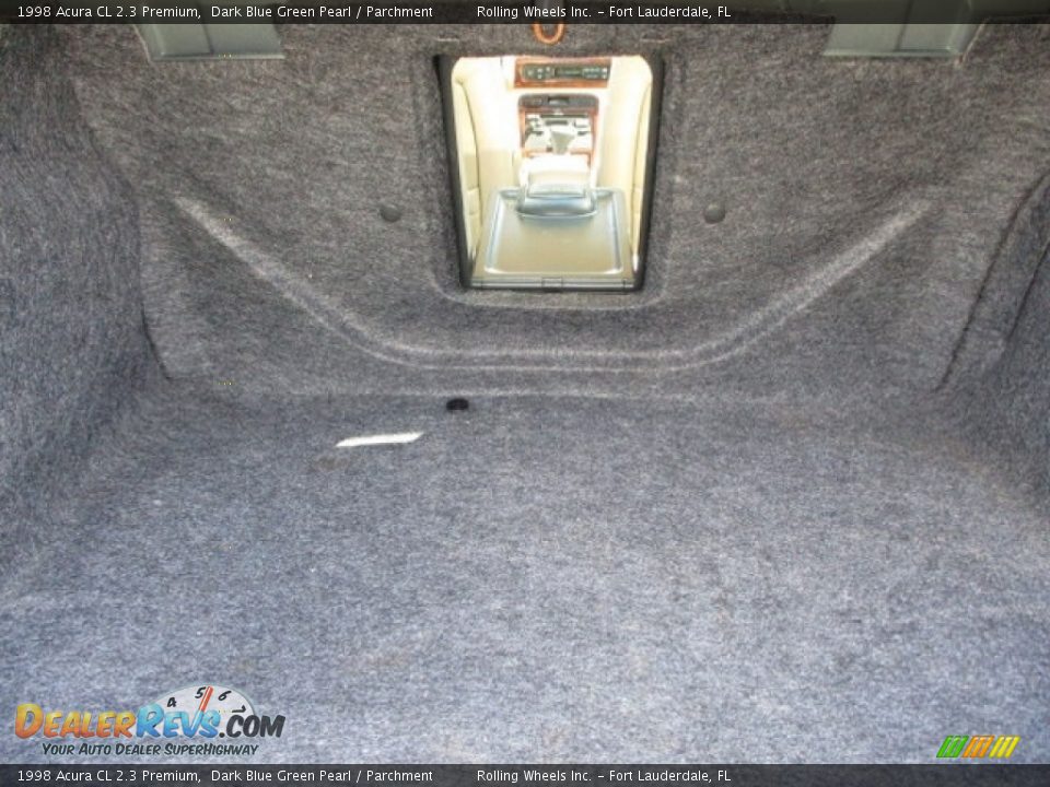 1998 Acura CL 2.3 Premium Trunk Photo #21