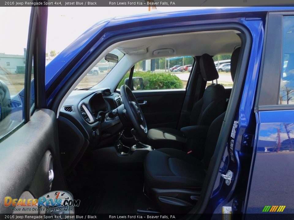 2016 Jeep Renegade Sport 4x4 Jetset Blue / Black Photo #11