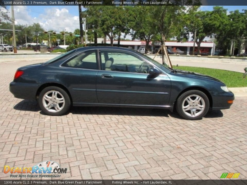 Dark Blue Green Pearl 1998 Acura CL 2.3 Premium Photo #22