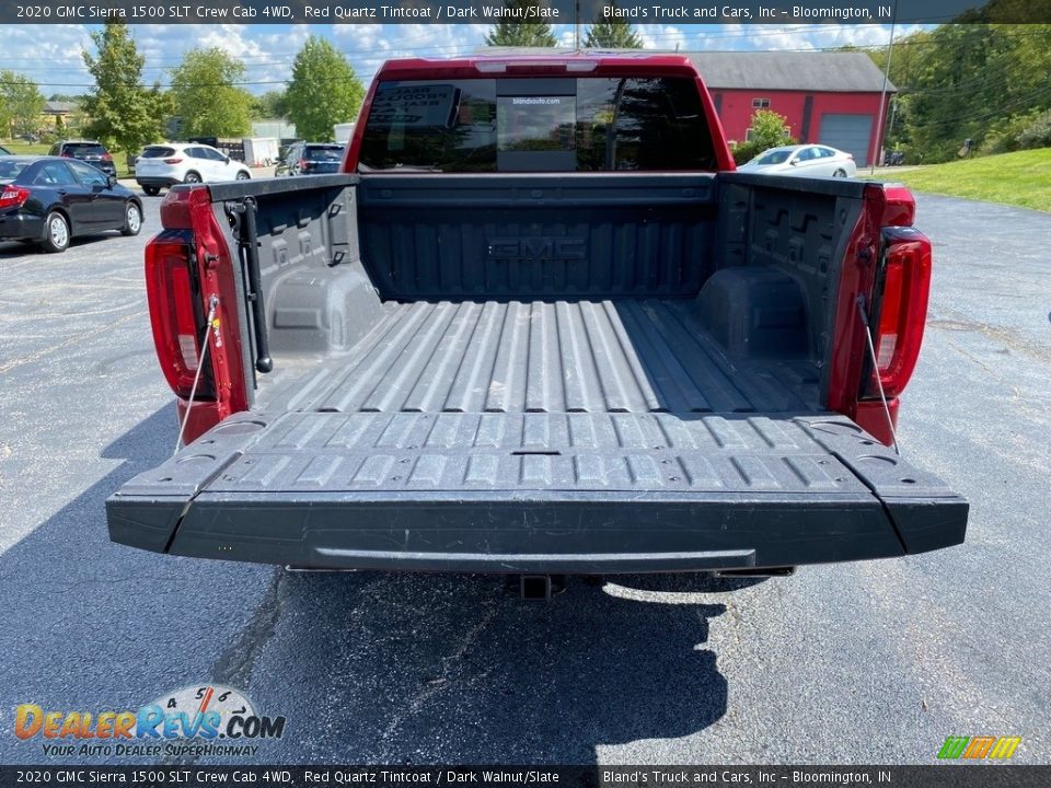 2020 GMC Sierra 1500 SLT Crew Cab 4WD Red Quartz Tintcoat / Dark Walnut/Slate Photo #11