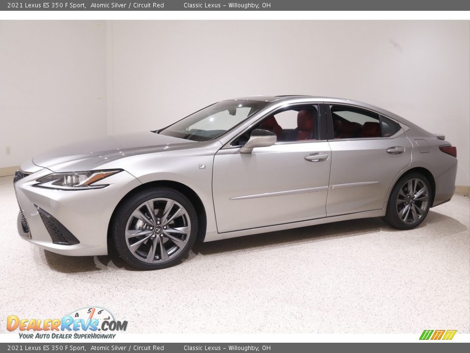 Atomic Silver 2021 Lexus ES 350 F Sport Photo #3