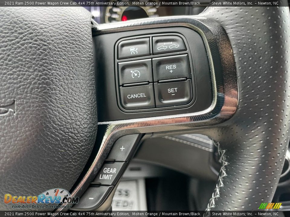 2021 Ram 2500 Power Wagon Crew Cab 4x4 75th Anniversary Edition Steering Wheel Photo #31