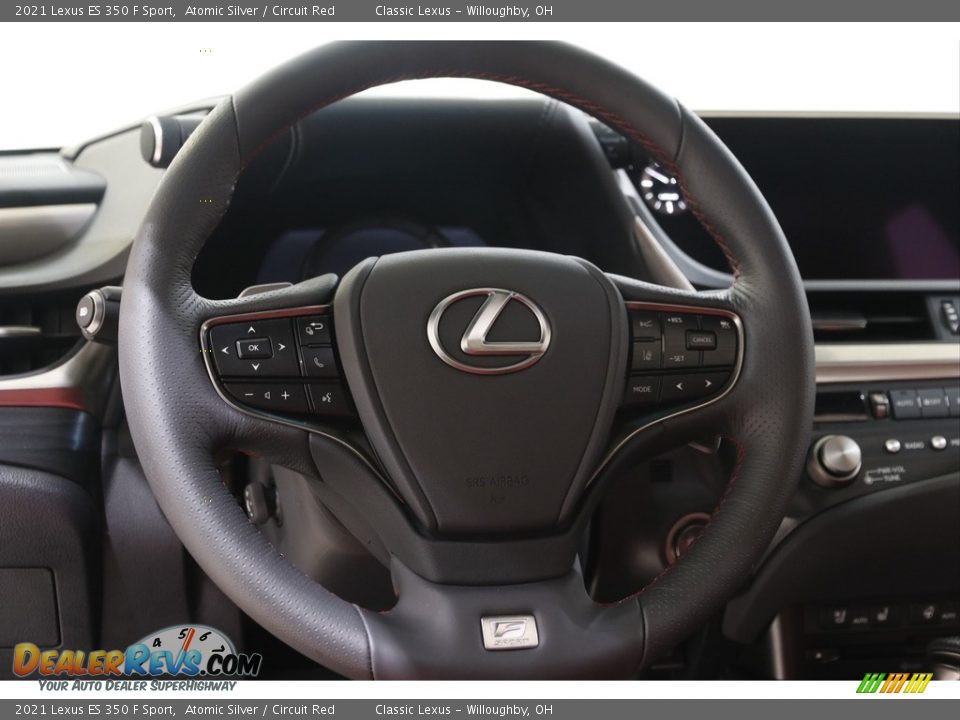 2021 Lexus ES 350 F Sport Steering Wheel Photo #7