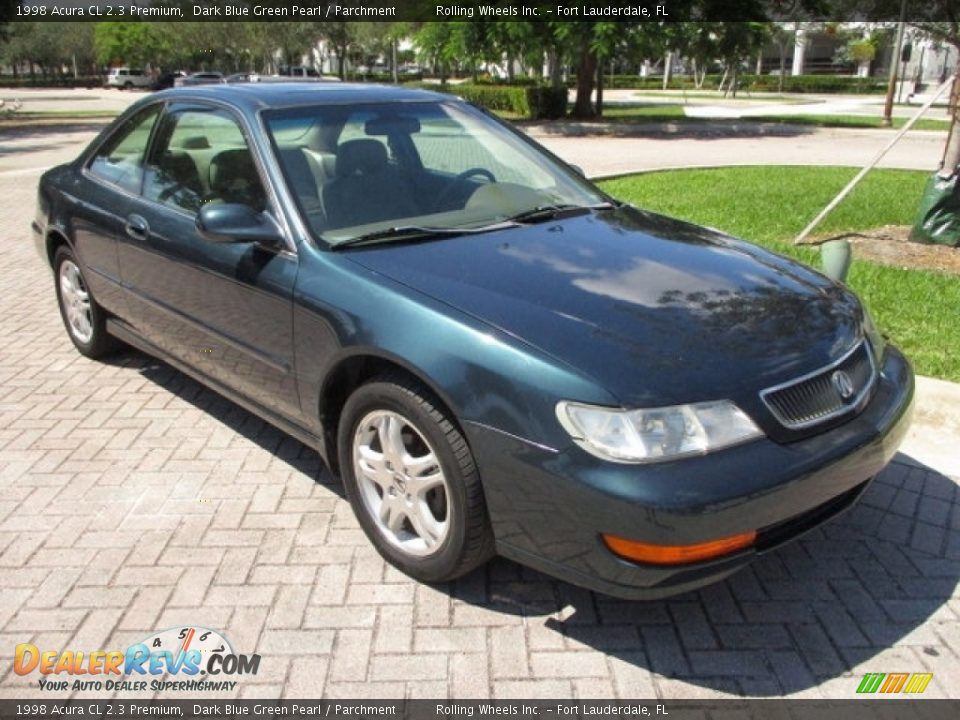 Dark Blue Green Pearl 1998 Acura CL 2.3 Premium Photo #36