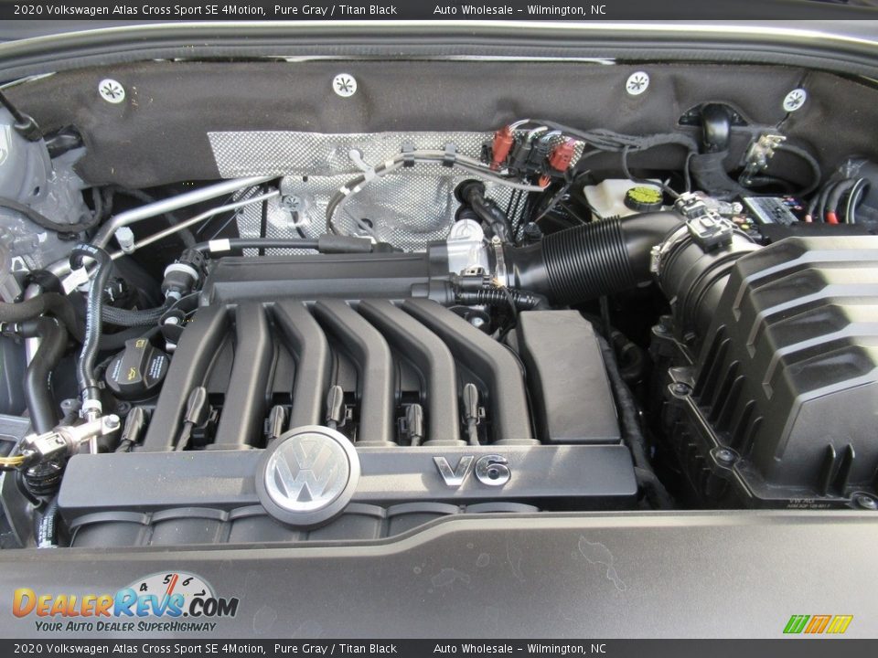 2020 Volkswagen Atlas Cross Sport SE 4Motion 3.6 Liter FSI DOHC 24-Valve VVT VR6 Engine Photo #6