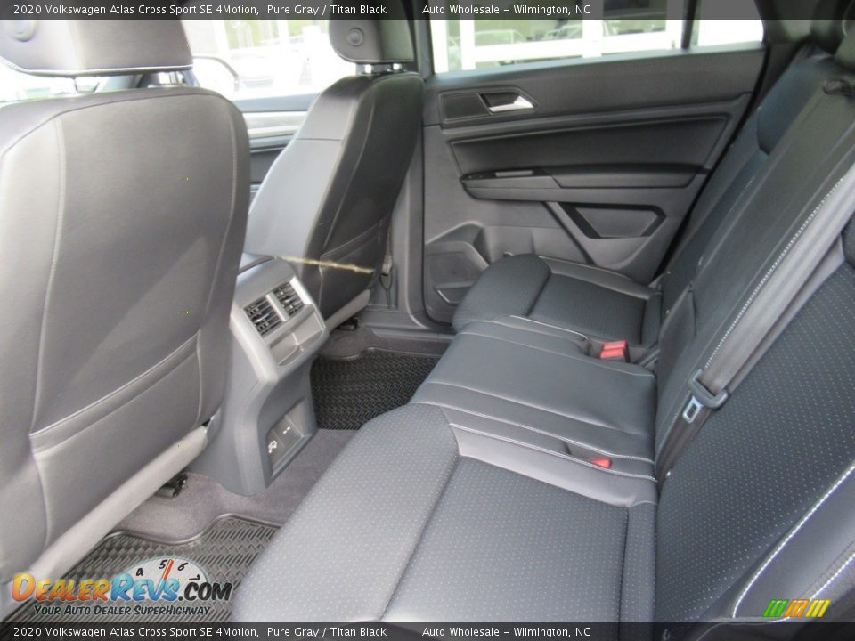 Rear Seat of 2020 Volkswagen Atlas Cross Sport SE 4Motion Photo #12