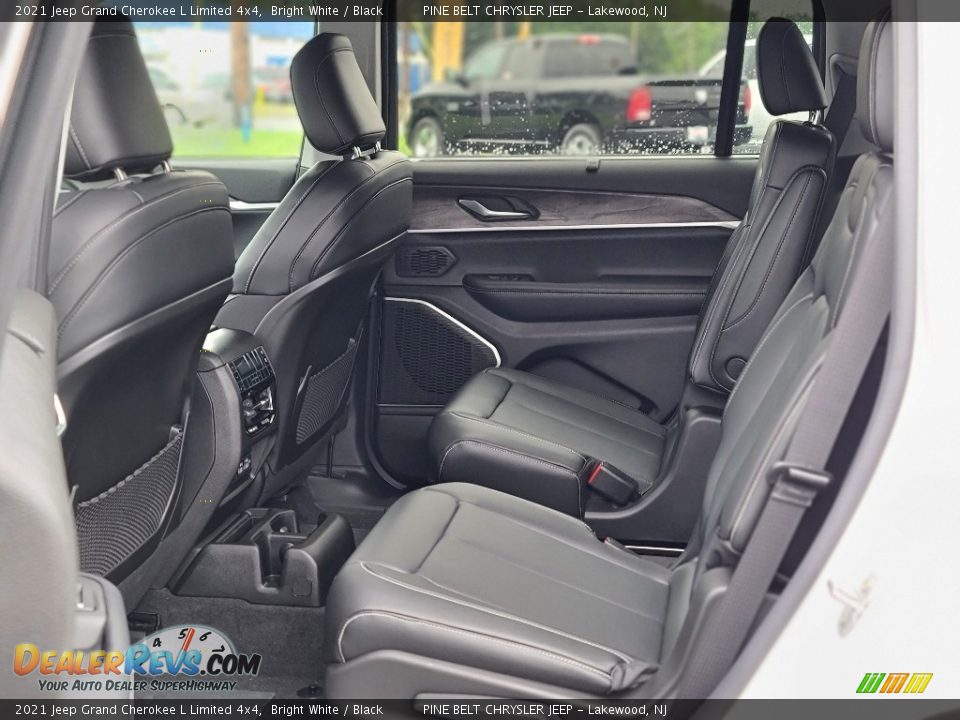 2021 Jeep Grand Cherokee L Limited 4x4 Bright White / Black Photo #9