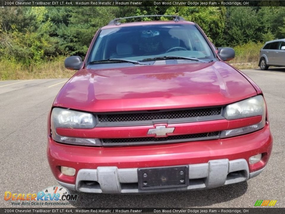 2004 Chevrolet TrailBlazer EXT LT 4x4 Medium Red Metallic / Medium Pewter Photo #2