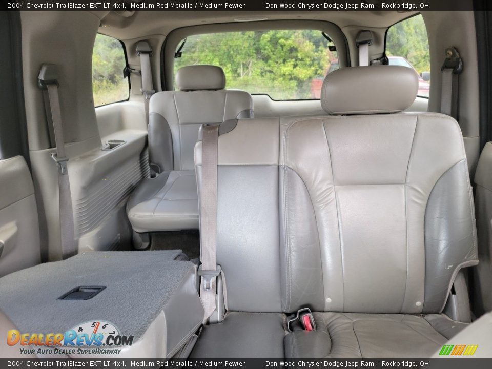 2004 Chevrolet TrailBlazer EXT LT 4x4 Medium Red Metallic / Medium Pewter Photo #13