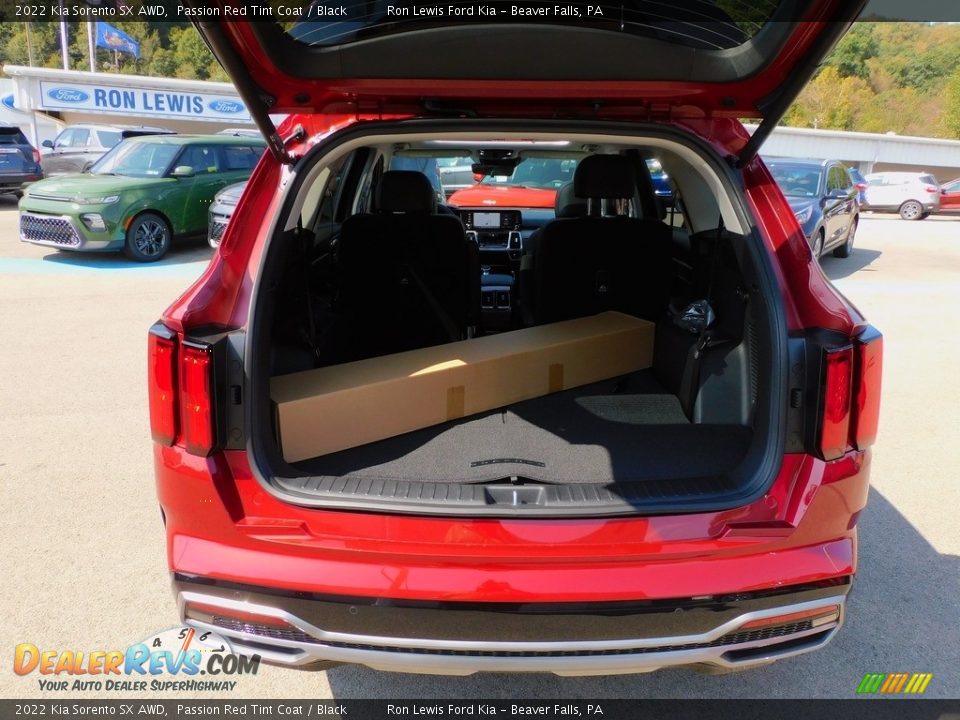 2022 Kia Sorento SX AWD Passion Red Tint Coat / Black Photo #4