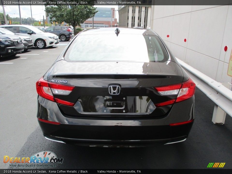 2018 Honda Accord LX Sedan Kona Coffee Metallic / Black Photo #4