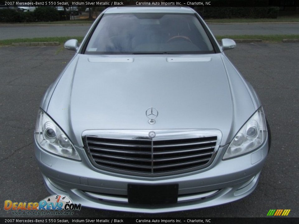 2007 Mercedes-Benz S 550 Sedan Iridium Silver Metallic / Black Photo #5