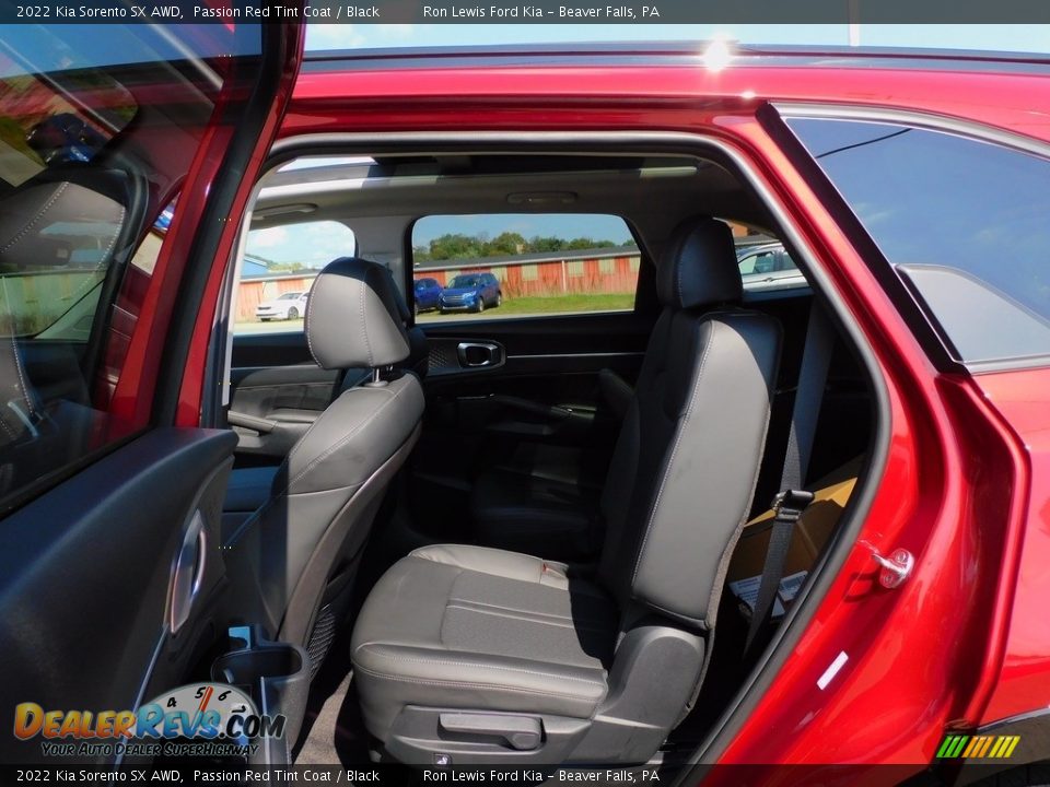 2022 Kia Sorento SX AWD Passion Red Tint Coat / Black Photo #11