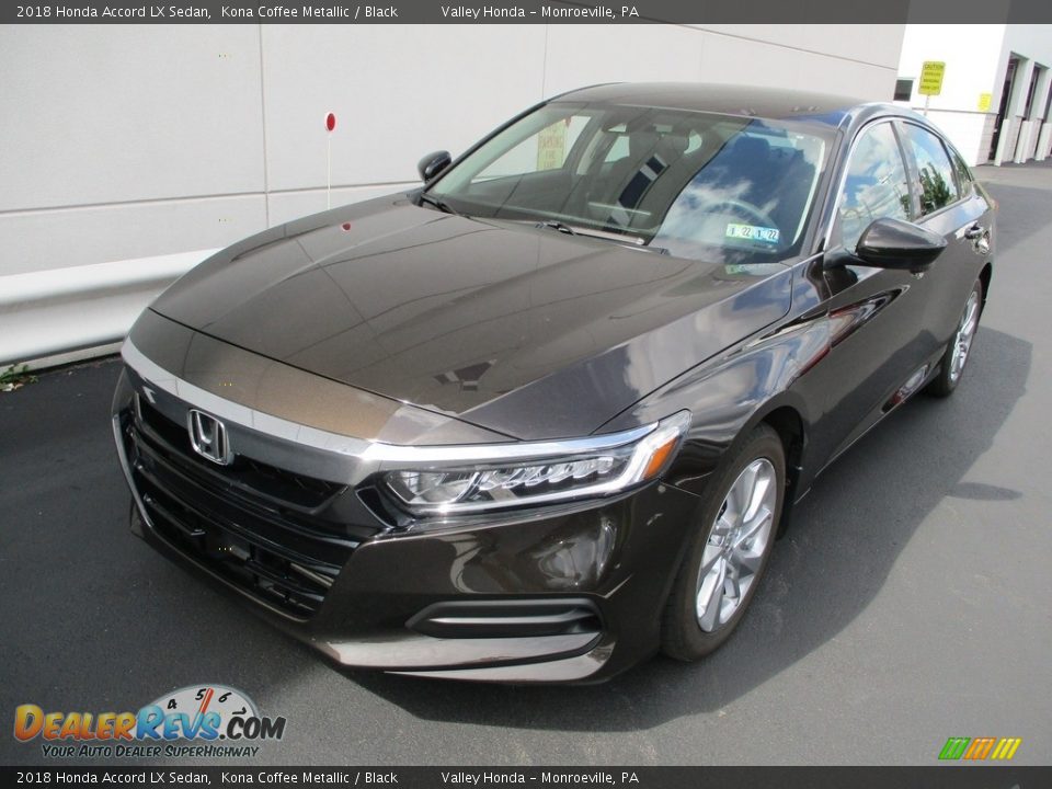 2018 Honda Accord LX Sedan Kona Coffee Metallic / Black Photo #9