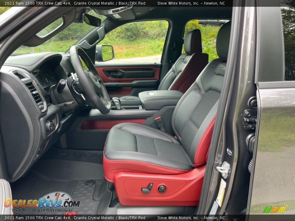 Black/TRX Red Interior - 2021 Ram 1500 TRX Crew Cab 4x4 Photo #15