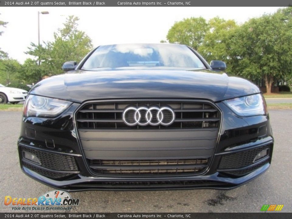 2014 Audi A4 2.0T quattro Sedan Brilliant Black / Black Photo #4