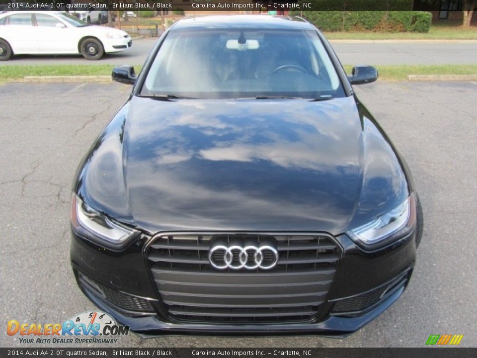 2014 Audi A4 2.0T quattro Sedan Brilliant Black / Black Photo #5