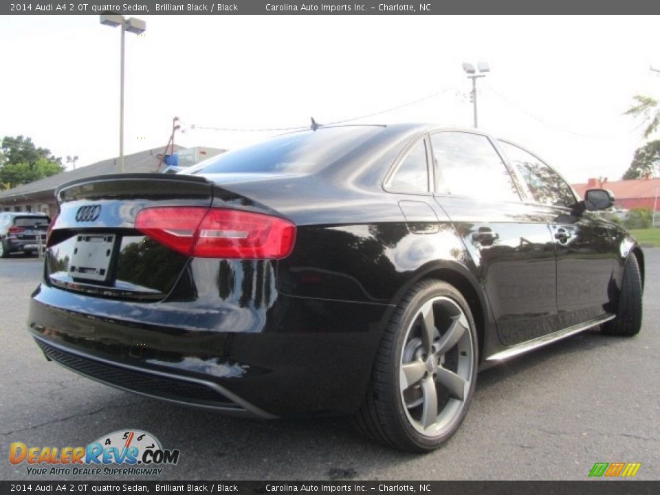 2014 Audi A4 2.0T quattro Sedan Brilliant Black / Black Photo #10