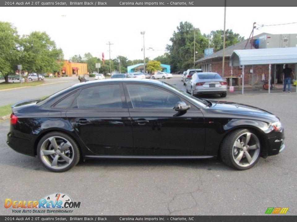 2014 Audi A4 2.0T quattro Sedan Brilliant Black / Black Photo #11