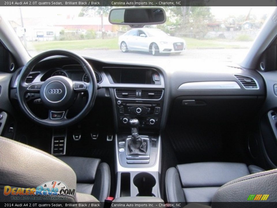 2014 Audi A4 2.0T quattro Sedan Brilliant Black / Black Photo #13