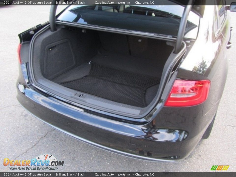 2014 Audi A4 2.0T quattro Sedan Brilliant Black / Black Photo #20