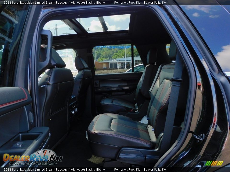 2021 Ford Expedition Limited Stealth Package 4x4 Agate Black / Ebony Photo #12