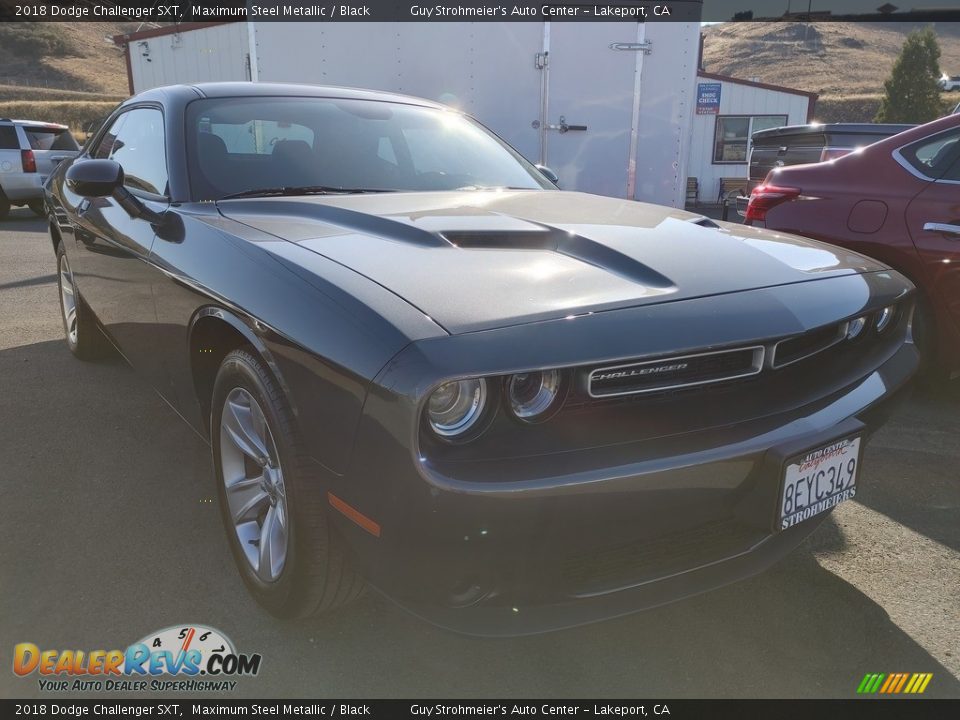 2018 Dodge Challenger SXT Maximum Steel Metallic / Black Photo #1