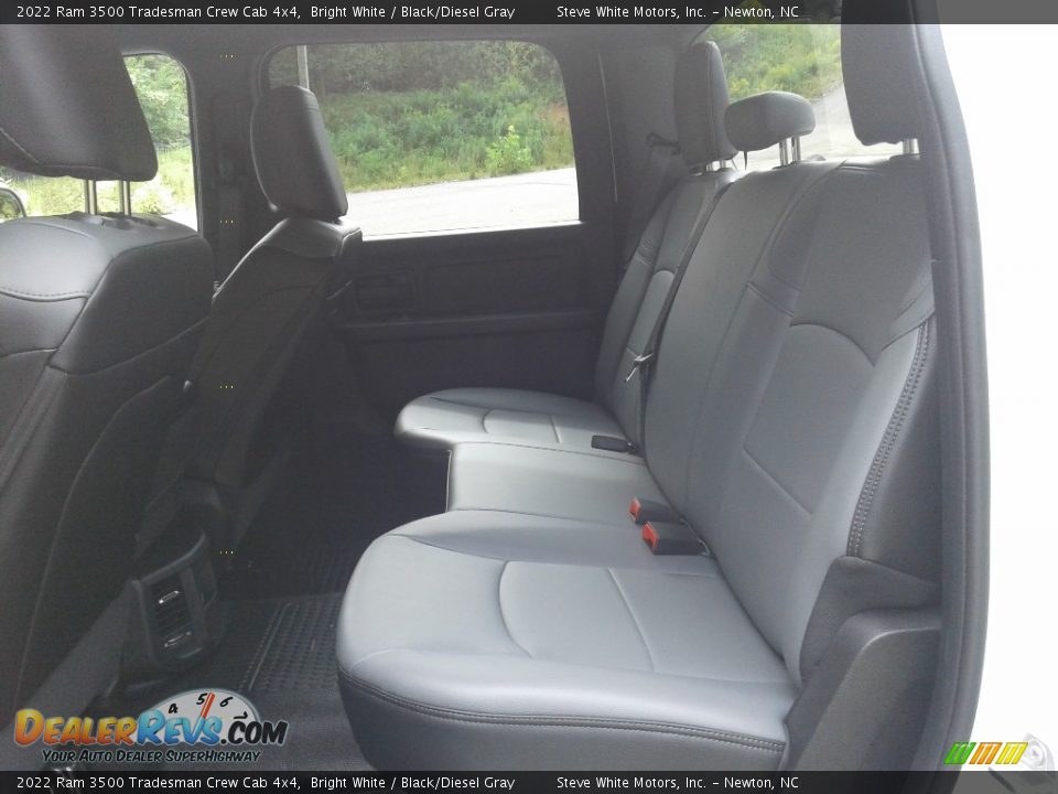 Rear Seat of 2022 Ram 3500 Tradesman Crew Cab 4x4 Photo #13