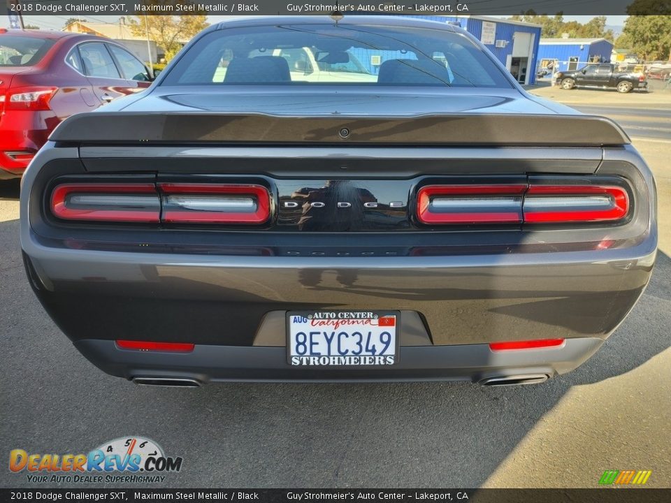 2018 Dodge Challenger SXT Maximum Steel Metallic / Black Photo #5