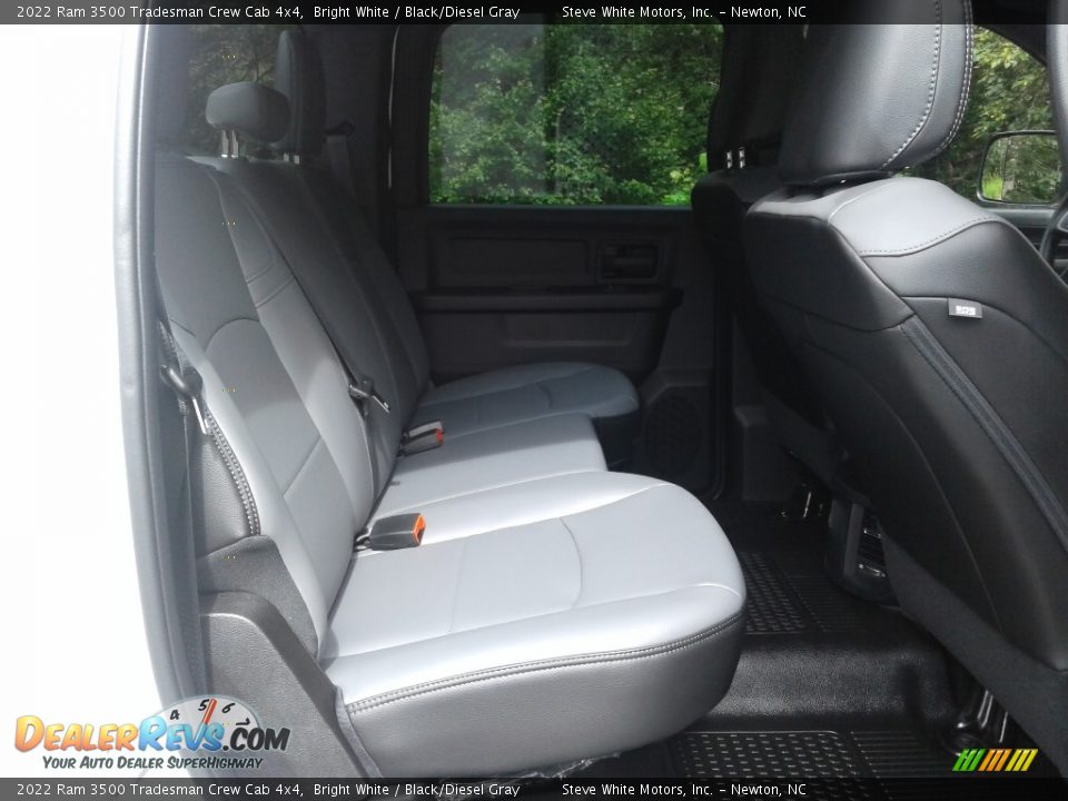 Rear Seat of 2022 Ram 3500 Tradesman Crew Cab 4x4 Photo #15