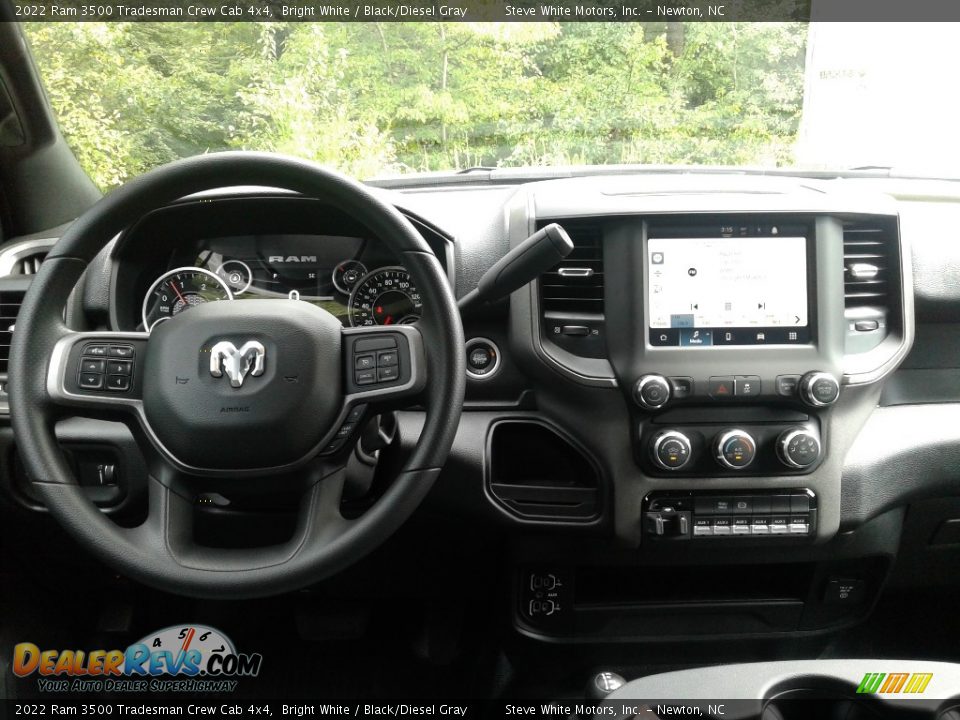 Dashboard of 2022 Ram 3500 Tradesman Crew Cab 4x4 Photo #17